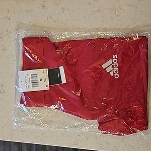 Mens red size M compression shorts